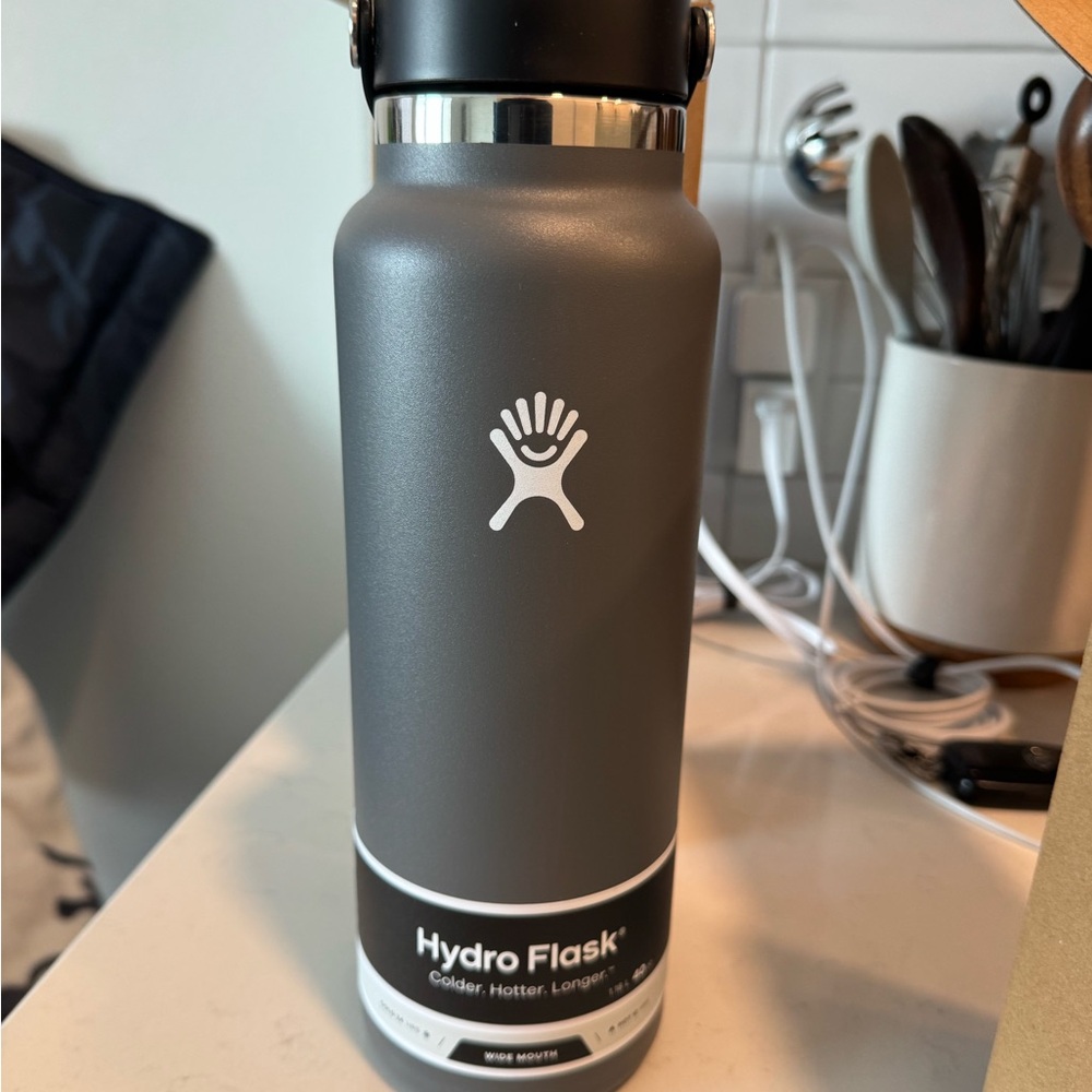 Hydro Flask Stainless Steel Gray Bottle